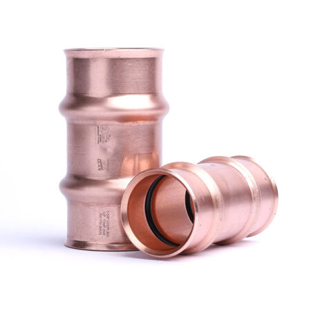 3011 XL Coupling w/Stop - Press x Press