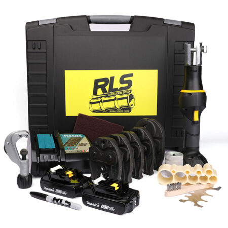 RLS 19kN Press Tool Kit with 5 Jaws for HVAC Installations